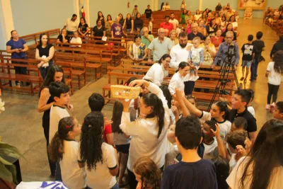 4º dia da novena - Benção das Crianças