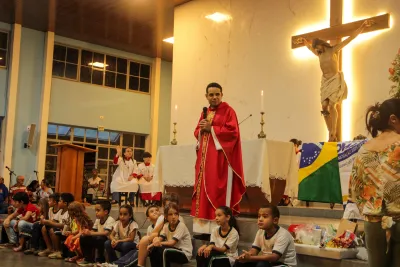 4º dia da novena - Benção das Crianças