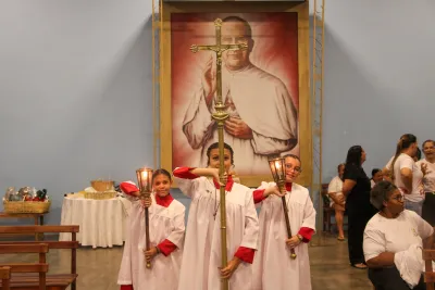 5º dia da novena - Adoração do Santíssimo Sacramento e Bênção aos Fieis