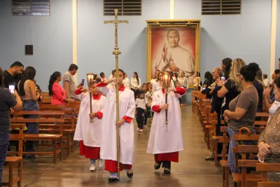 5º dia da novena - Adoração do Santíssimo Sacramento e Bênção aos Fieis