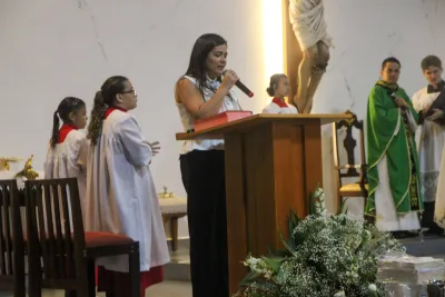 5º dia da novena - Adoração do Santíssimo Sacramento e Bênção aos Fieis