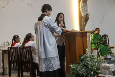 5º dia da novena - Adoração do Santíssimo Sacramento e Bênção aos Fieis