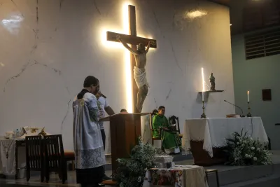 5º dia da novena - Adoração do Santíssimo Sacramento e Bênção aos Fieis