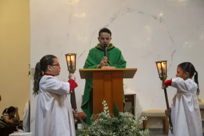 5º dia da novena - Adoração do Santíssimo Sacramento e Bênção aos Fieis