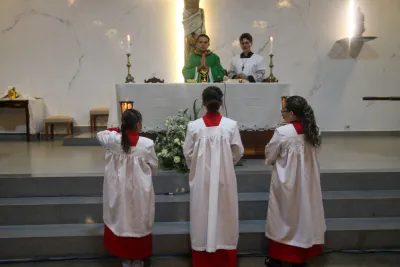 5º dia da novena - Adoração do Santíssimo Sacramento e Bênção aos Fieis