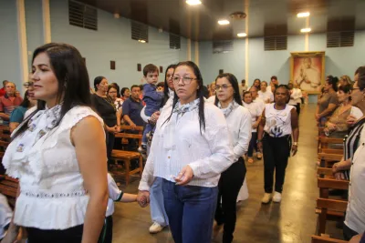 5º dia da novena - Adoração do Santíssimo Sacramento e Bênção aos Fieis