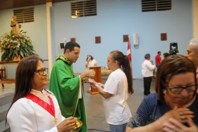 5º dia da novena - Adoração do Santíssimo Sacramento e Bênção aos Fieis