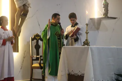 5º dia da novena - Adoração do Santíssimo Sacramento e Bênção aos Fieis