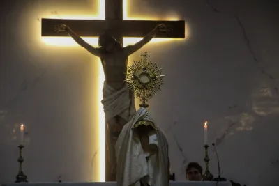 5º dia da novena - Adoração do Santíssimo Sacramento e Bênção aos Fieis