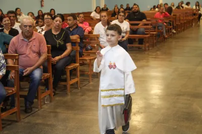 5º dia da novena - Adoração do Santíssimo Sacramento e Bênção aos Fieis
