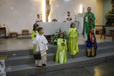 5º dia da novena - Adoração do Santíssimo Sacramento e Bênção aos Fieis