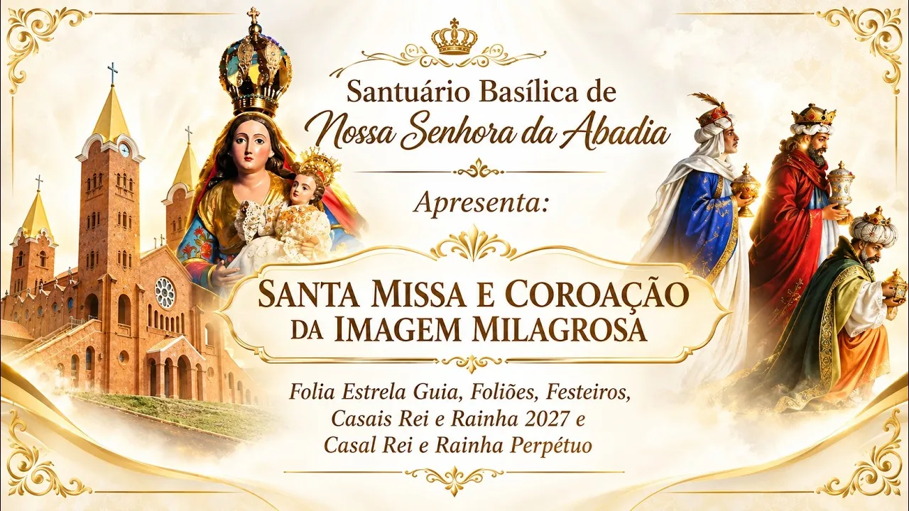 Missa e Coroação da Imagem Milagrosa pelo Folia de Reis - 15/09/2026