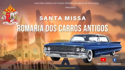 1ª Romaria dos Carros Antigos - 12/07/2026