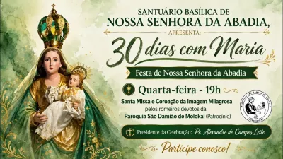 30 dia com Maria - Santa Missa e Coroação - Paroquia Sao Damião de Molokai