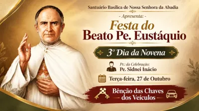 3º dia da novena - Benção das Chaves dos Veículos