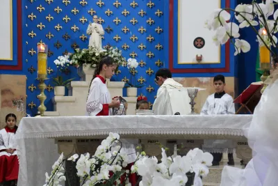 Editar 30 dia com Maria - Santa Missa e Coroação - Romeiros Devotos da Comunidade de Celso Bueno, Buritis e Gonçalves