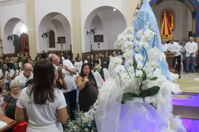 Editar 30 dia com Maria - Santa Missa e Coroação - Romeiros Devotos da Comunidade de Celso Bueno, Buritis e Gonçalves