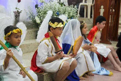 Editar 30 dia com Maria - Santa Missa e Coroação - Romeiros Devotos da Comunidade de Celso Bueno, Buritis e Gonçalves
