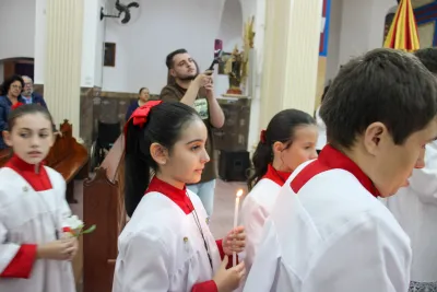 Editar 30 dia com Maria - Santa Missa e Coroação - Romeiros Devotos da Paróquia São José (Uberlândia)