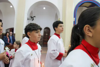 Editar 30 dia com Maria - Santa Missa e Coroação - Romeiros Devotos da Paróquia São José (Uberlândia)