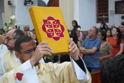 Encerramento da Novena: Dia de Ação de Graças com oferta de flores à Nossa Senhora da Abadia - 14 de Agosto