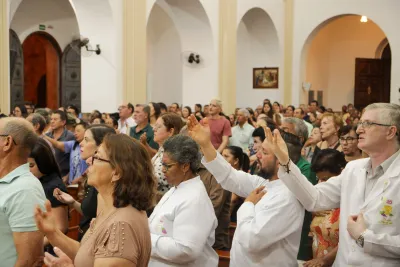 Encerramento da Novena: Dia de Ação de Graças com oferta de flores à Nossa Senhora da Abadia - 14 de Agosto