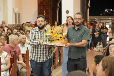 Encerramento da Novena: Dia de Ação de Graças com oferta de flores à Nossa Senhora da Abadia - 14 de Agosto