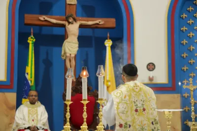 Encerramento da Novena: Dia de Ação de Graças com oferta de flores à Nossa Senhora da Abadia - 14 de Agosto