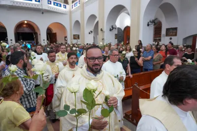 Encerramento da Novena: Dia de Ação de Graças com oferta de flores à Nossa Senhora da Abadia - 14 de Agosto