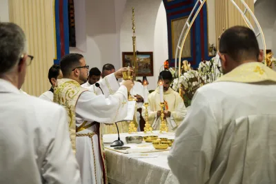 Encerramento da Novena: Dia de Ação de Graças com oferta de flores à Nossa Senhora da Abadia - 14 de Agosto