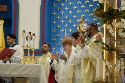 Encerramento da Novena: Dia de Ação de Graças com oferta de flores à Nossa Senhora da Abadia - 14 de Agosto