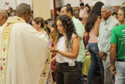 Encerramento da Novena: Dia de Ação de Graças com oferta de flores à Nossa Senhora da Abadia - 14 de Agosto