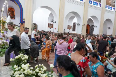 Encerramento da Novena: Dia de Ação de Graças com oferta de flores à Nossa Senhora da Abadia - 14 de Agosto