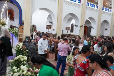 Encerramento da Novena: Dia de Ação de Graças com oferta de flores à Nossa Senhora da Abadia - 14 de Agosto