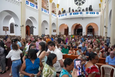Encerramento da Novena: Dia de Ação de Graças com oferta de flores à Nossa Senhora da Abadia - 14 de Agosto