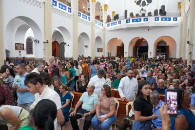 Encerramento da Novena: Dia de Ação de Graças com oferta de flores à Nossa Senhora da Abadia - 14 de Agosto