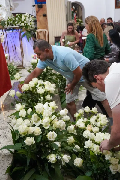 Encerramento da Novena: Dia de Ação de Graças com oferta de flores à Nossa Senhora da Abadia - 14 de Agosto
