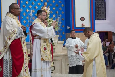 Encerramento da Novena: Dia de Ação de Graças com oferta de flores à Nossa Senhora da Abadia - 14 de Agosto