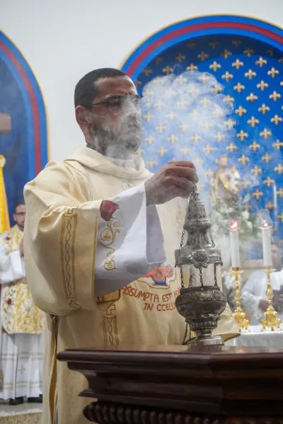 Encerramento da Novena: Dia de Ação de Graças com oferta de flores à Nossa Senhora da Abadia - 14 de Agosto