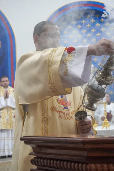 Encerramento da Novena: Dia de Ação de Graças com oferta de flores à Nossa Senhora da Abadia - 14 de Agosto