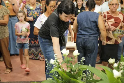 Encerramento da Novena: Dia de Ação de Graças com oferta de flores à Nossa Senhora da Abadia - 14 de Agosto