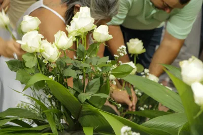 Encerramento da Novena: Dia de Ação de Graças com oferta de flores à Nossa Senhora da Abadia - 14 de Agosto