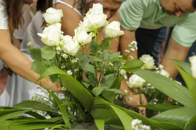Encerramento da Novena: Dia de Ação de Graças com oferta de flores à Nossa Senhora da Abadia - 14 de Agosto