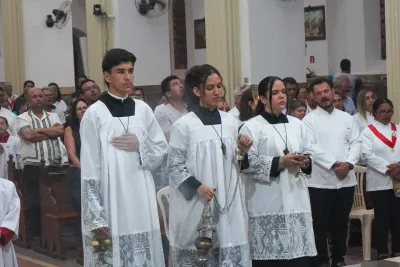 Missa de Apresentação do nosso novo vigário Paroquial - Pe. Sidnei - 24/08/2026