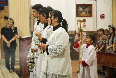 Missa de Apresentação do nosso novo vigário Paroquial - Pe. Sidnei - 24/08/2026
