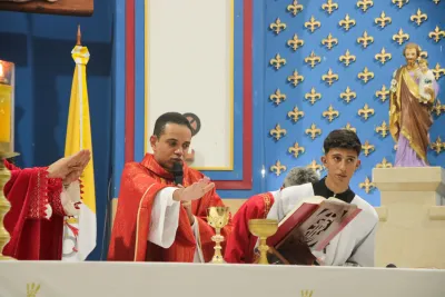 Missa de Apresentação do nosso novo vigário Paroquial - Pe. Sidnei - 24/08/2026