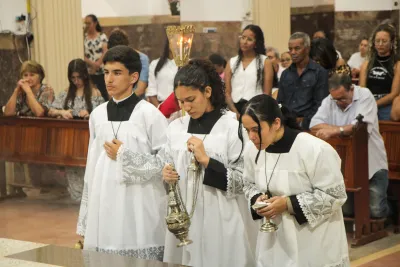 Missa de Apresentação do nosso novo vigário Paroquial - Pe. Sidnei - 24/08/2026