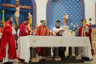 Missa de Apresentação do nosso novo vigário Paroquial - Pe. Sidnei - 24/08/2026
