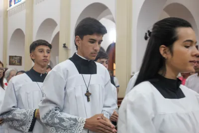 Missa de Apresentação do nosso novo vigário Paroquial - Pe. Sidnei - 24/08/2026