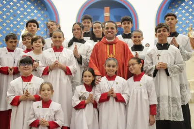 Missa de Apresentação do nosso novo vigário Paroquial - Pe. Sidnei - 24/08/2026